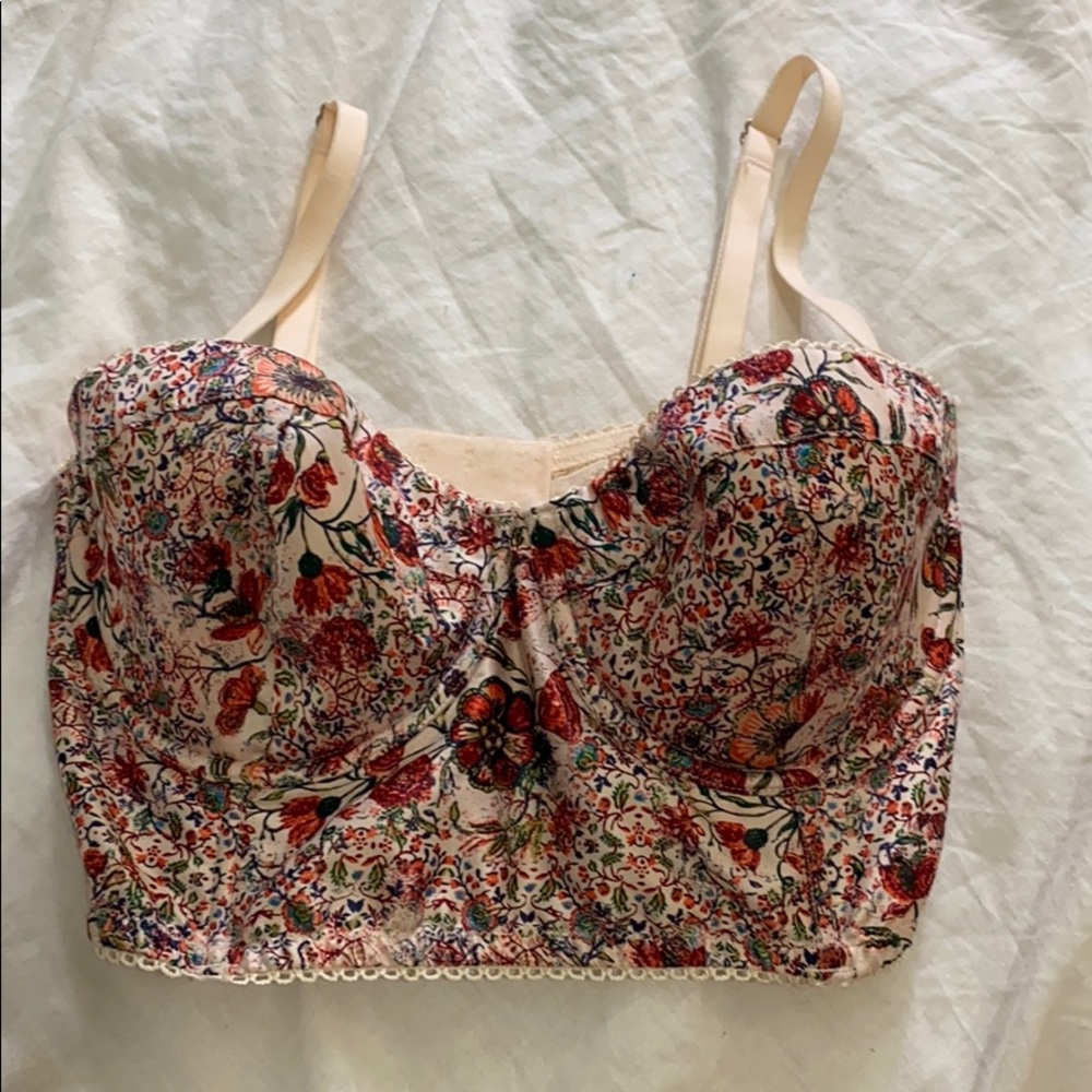 Victoria's Secret Floral Bustier